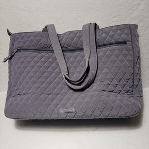 VERA BRADLEY Large Quilted Laptop Tote